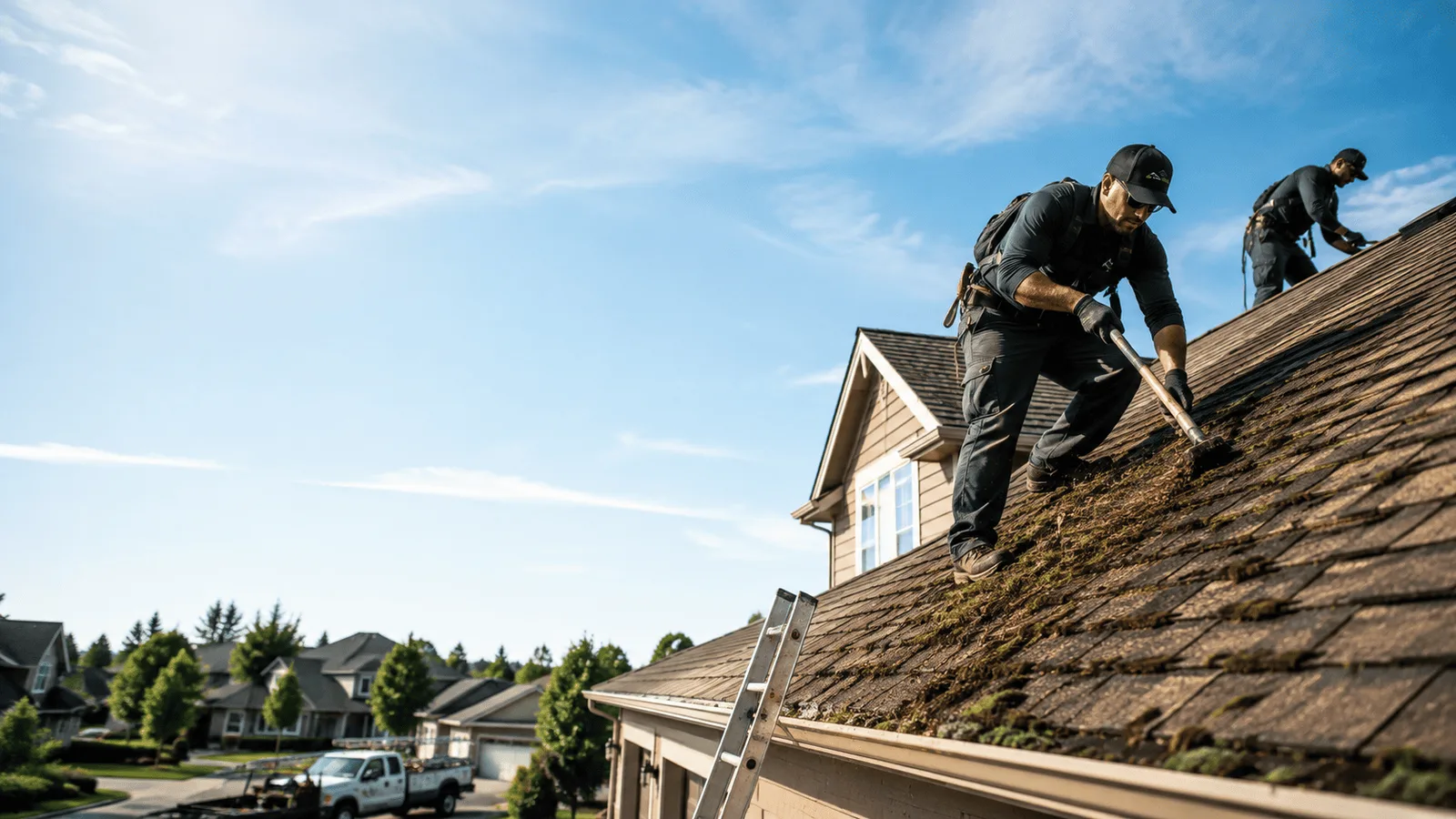 Roof Moss Removal in Sagamore, MA near me